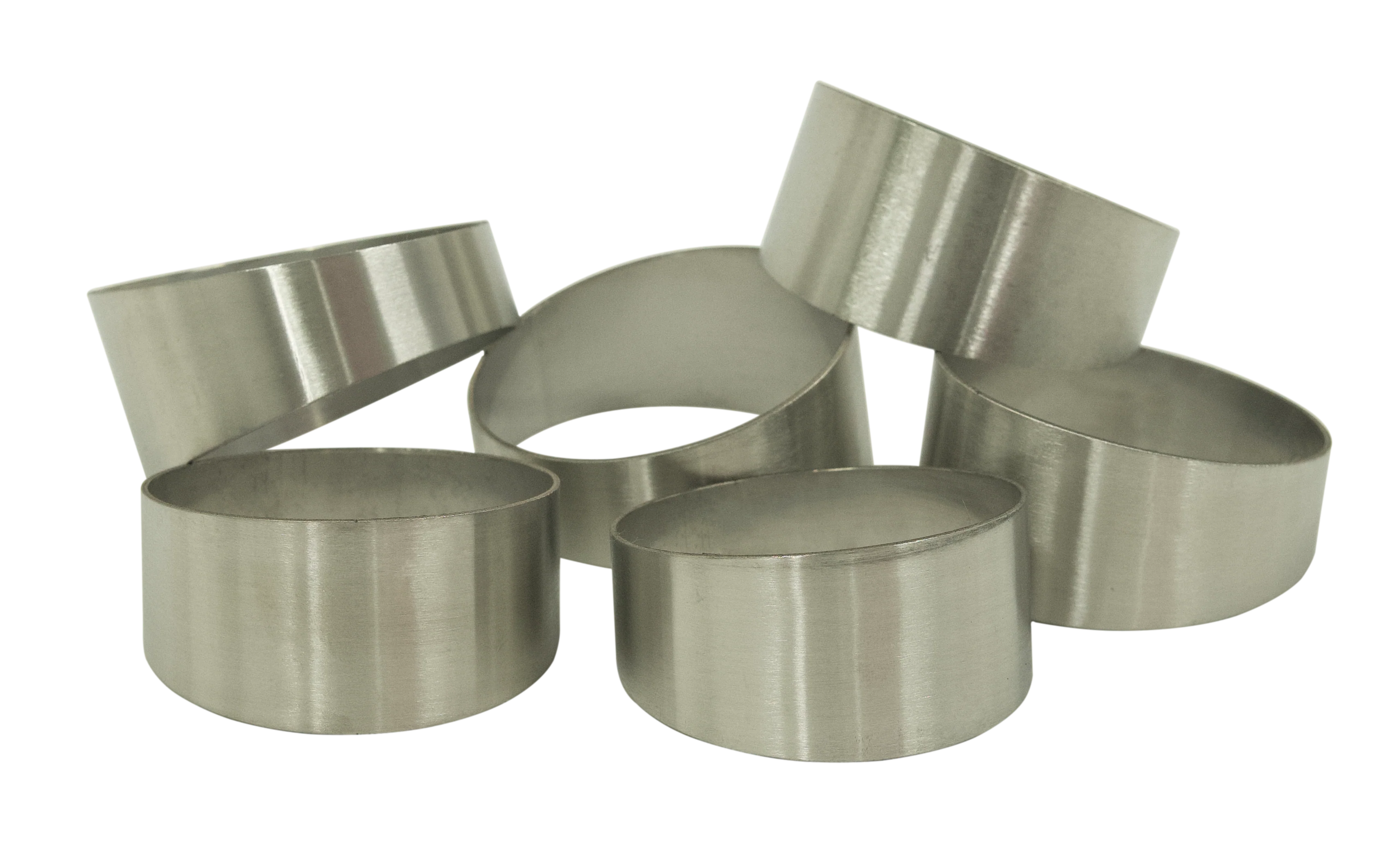 2.25inch Pie Cuts Brushed Stainless Steel 90' 1D