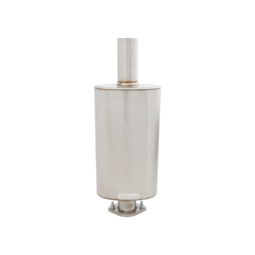 2.5Inch Inlet Oval Varex Muffler - Image 3