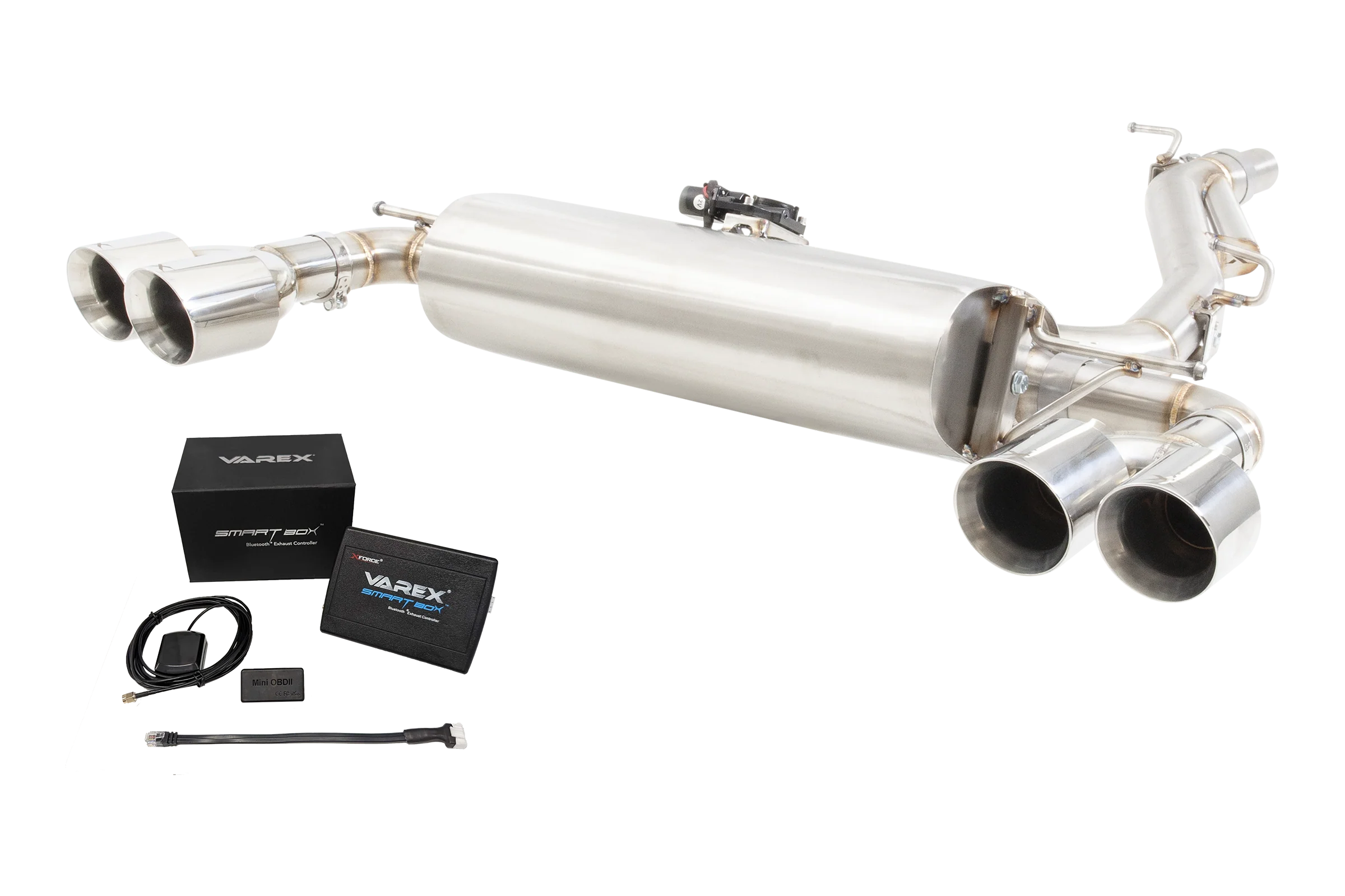 ALL NEW VW GOLF R MK7 & MK7.5 Varex Valved Cat Back Exhaust System with SmartBox
