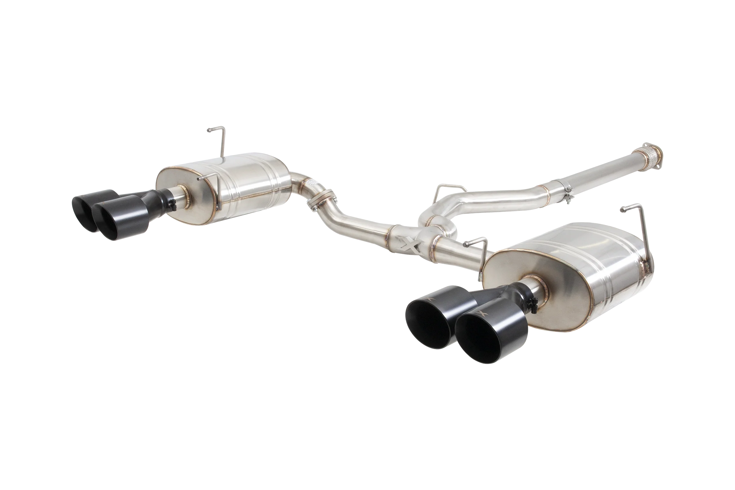 Subaru WRX Sedan VB Cat Back Exhaust System with Black Tips