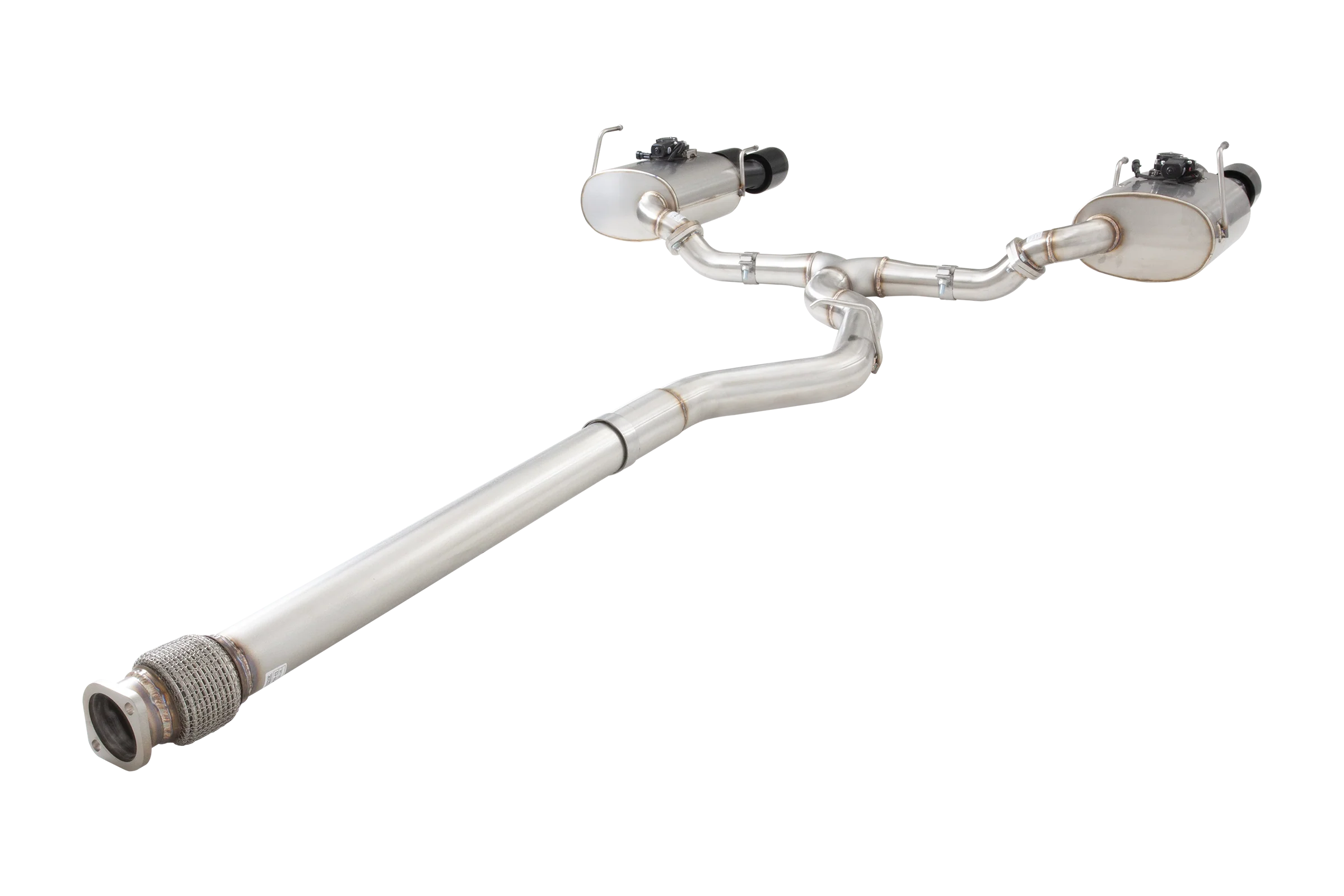 SUBARU WRX SEDAN VB Varex WR Valved Cat Back Exhaust System with Black Tips - Image 4