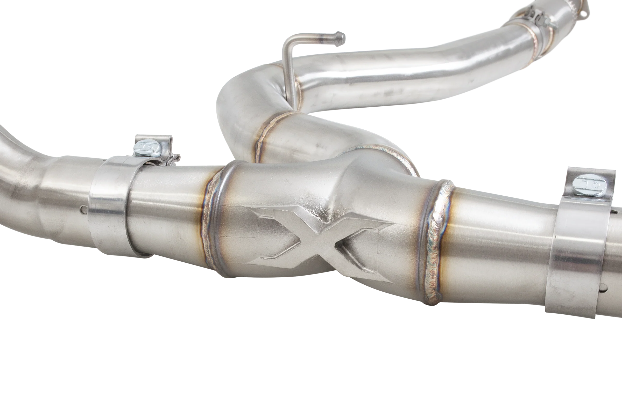 SUBARU WRX SEDAN VB Varex WR Valved Cat Back Exhaust System with Burnt Blue Tips - Image 5