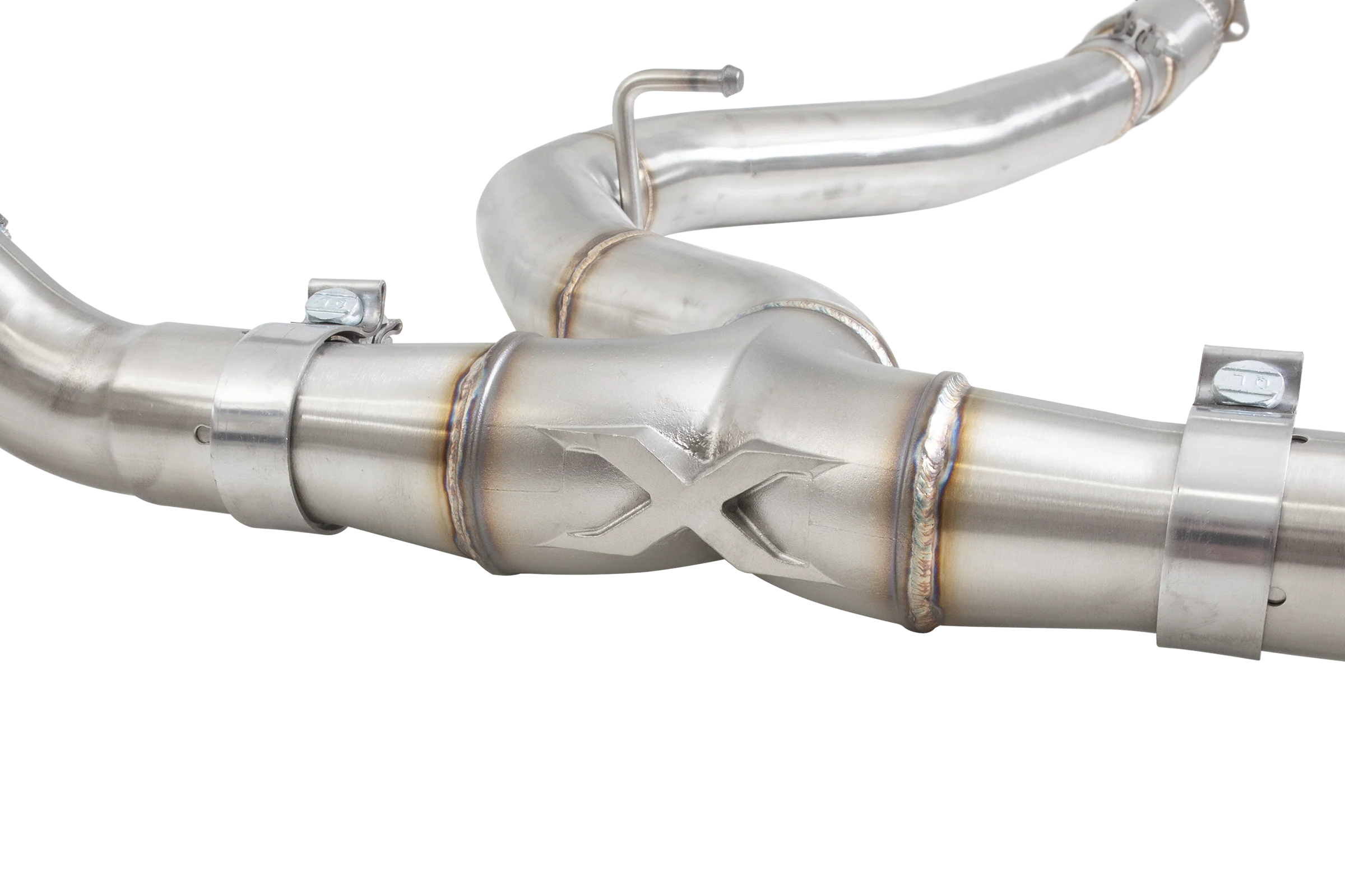 Subaru WRX STI G3 VA Sedan Race Cat Back Exhaust with Burnt Blue Tips - Image 6
